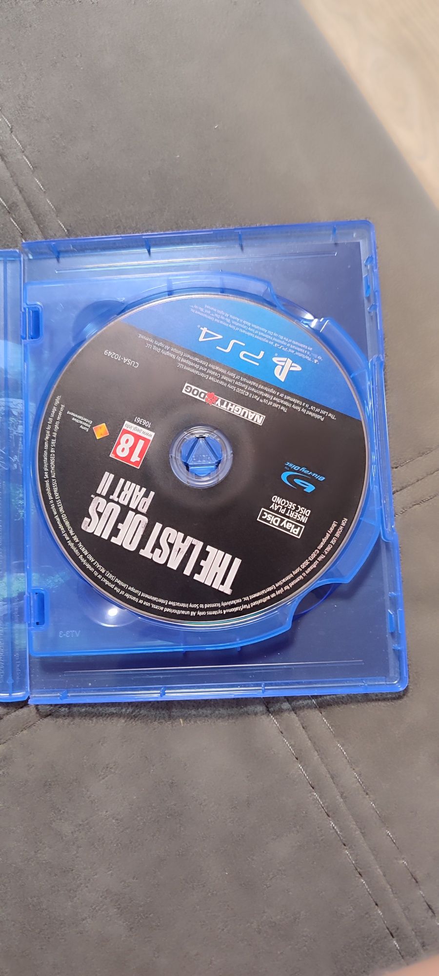 Диск для пс4, last of us 2