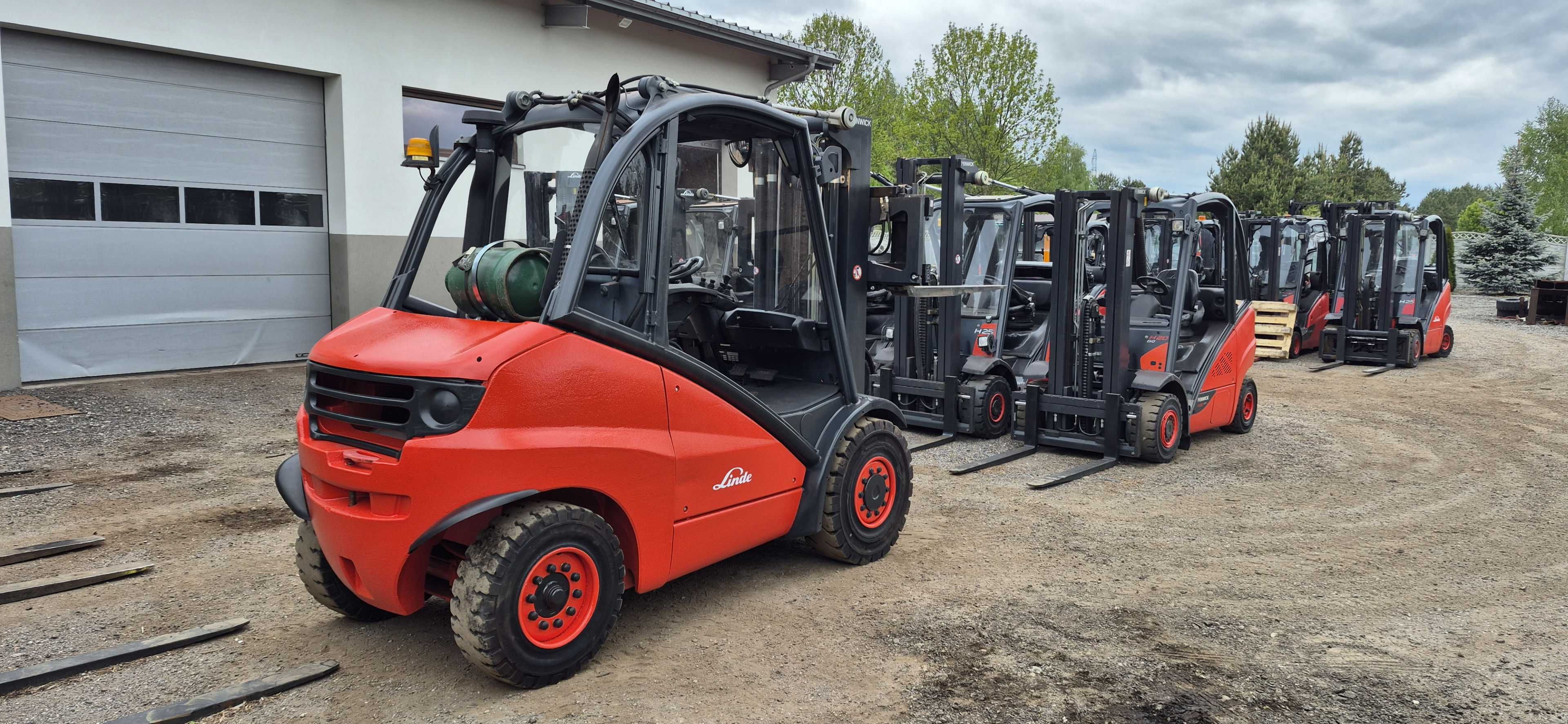 Linde H50T - Triplex 4.70 m - Tylko 5600 mth - 4 sekcje - Stan BDB
