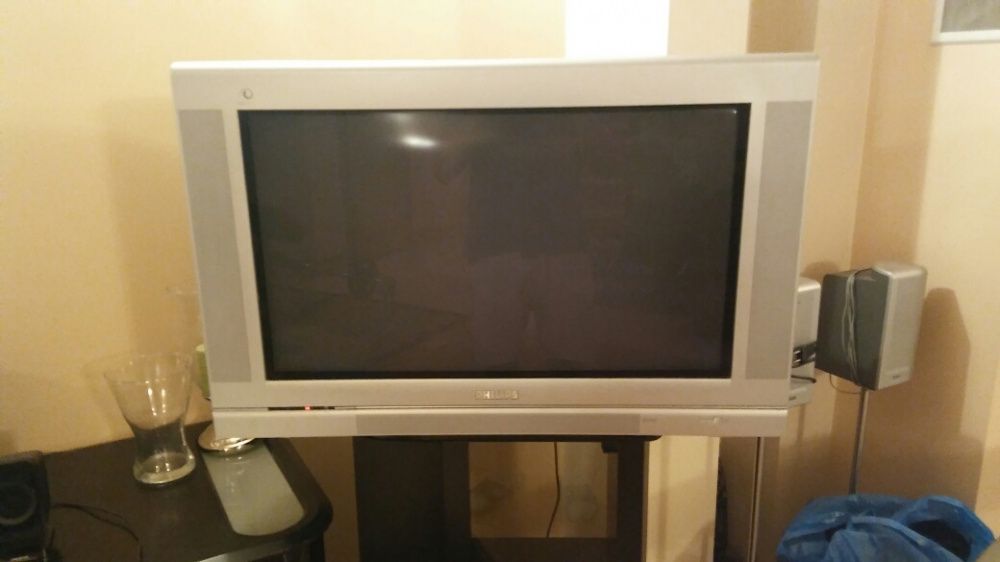 Telewizor Philips jak PRL lata 90 vintage loft stary kolekcja