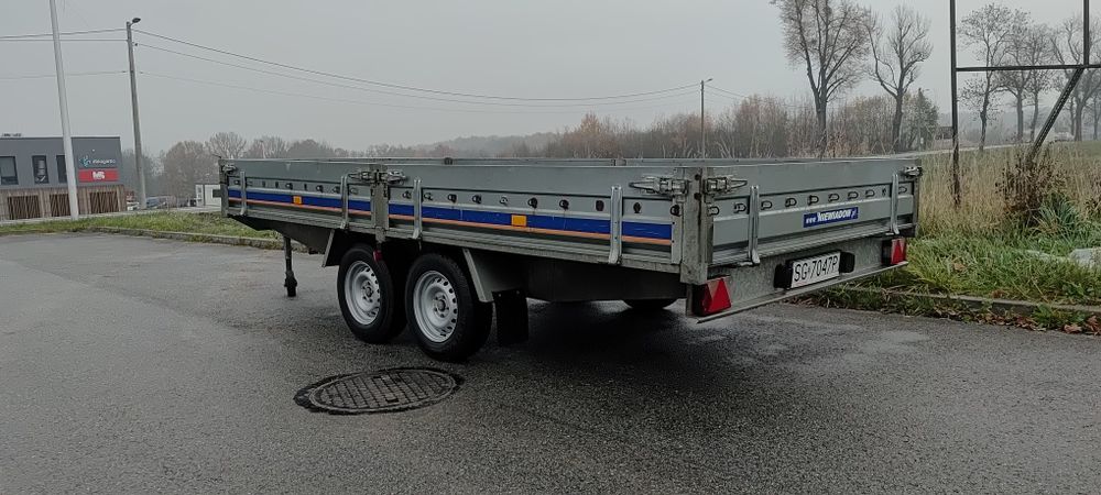 Przyczepa Niewiadów c2500 4m tandem przyczepka