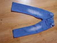 Spodnie jeansy dziewczęce 128/134.Stan jak nowe