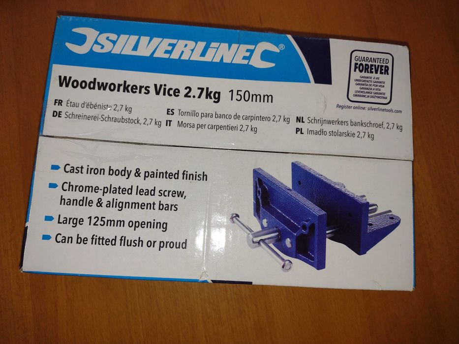 Imadło stolarskie Silverline 2,7 kg 150 mm Nowe