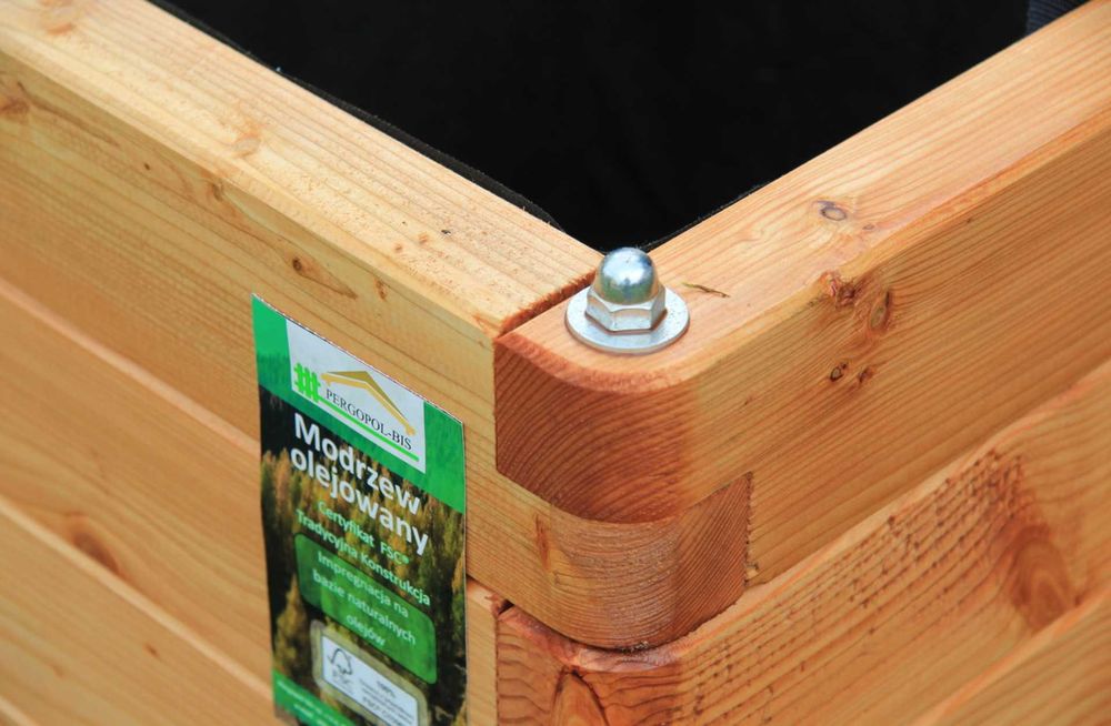 donica modrzewiowa modrzew różne rodzaje donica drewniana ogrodowa