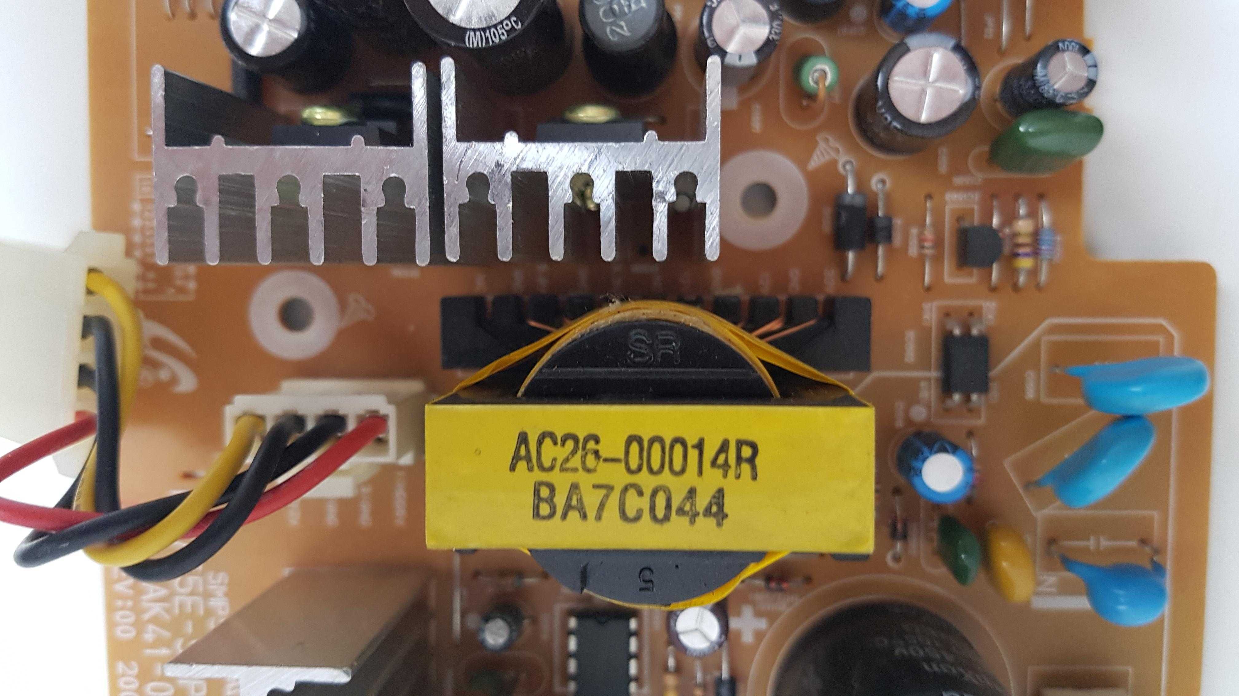 Samsung DVD-HR753 HR755 kino domowe PCB układ zasilania zasilanie