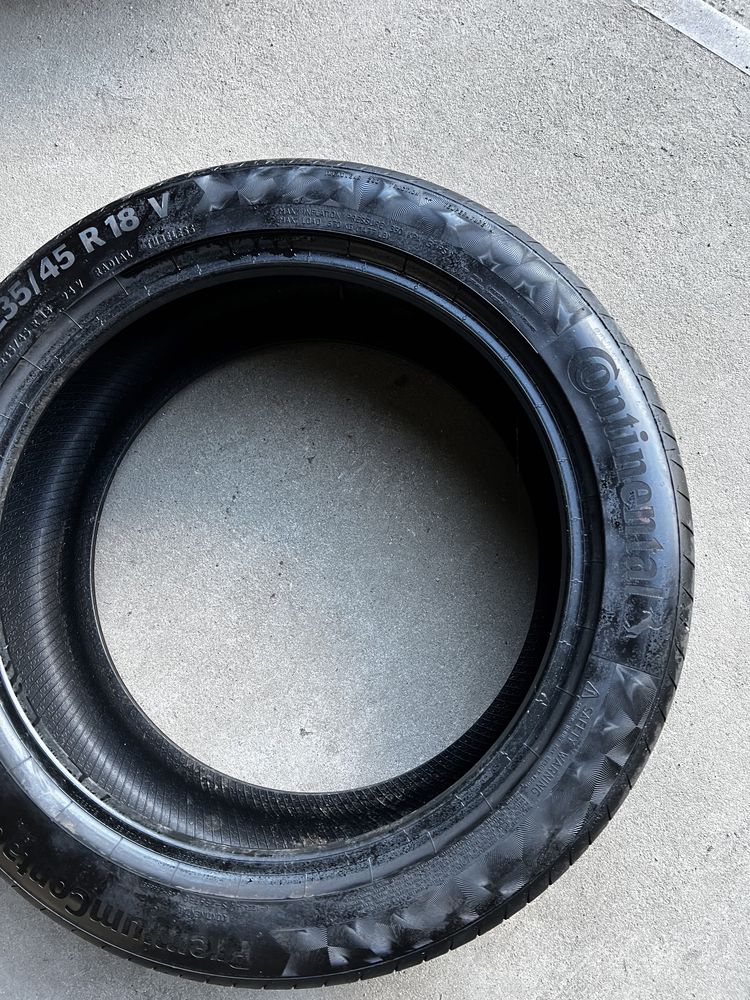 4 opony continental premiumcontact 6 235/45/18 2021r.