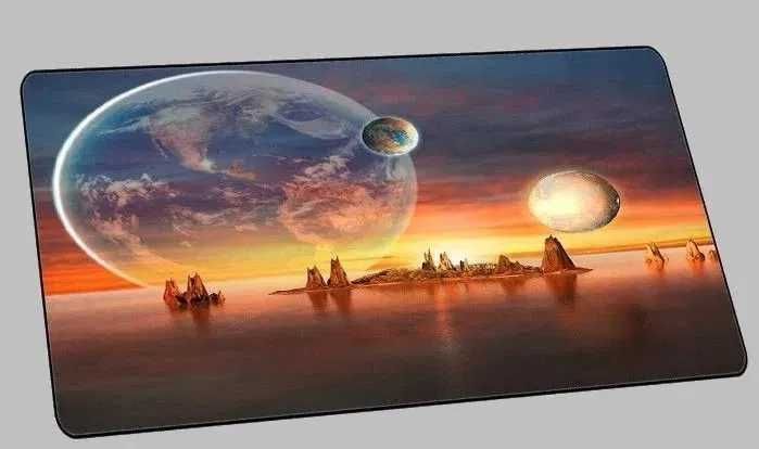 NOWA!!! Duża Podkładka Pod Mysz 80x30 Mapa Świata różne Wzory