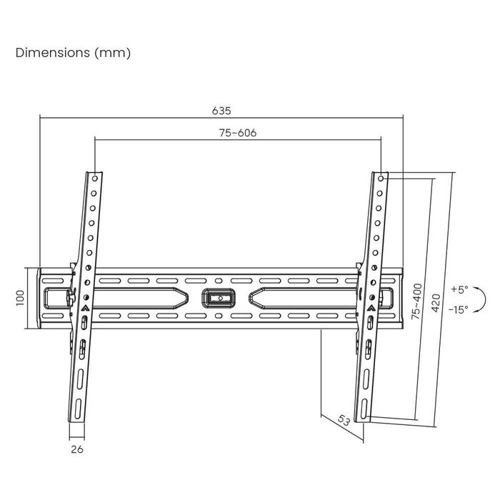 37"-75" Кронштейн для тв ITech PLB3 Кріплення для телевізора