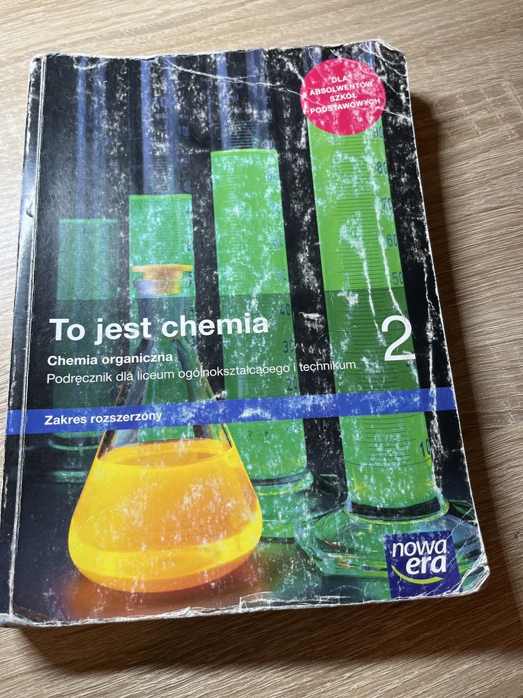 Książka liceum/technikum klasa2 chemia zakres rozszerzony