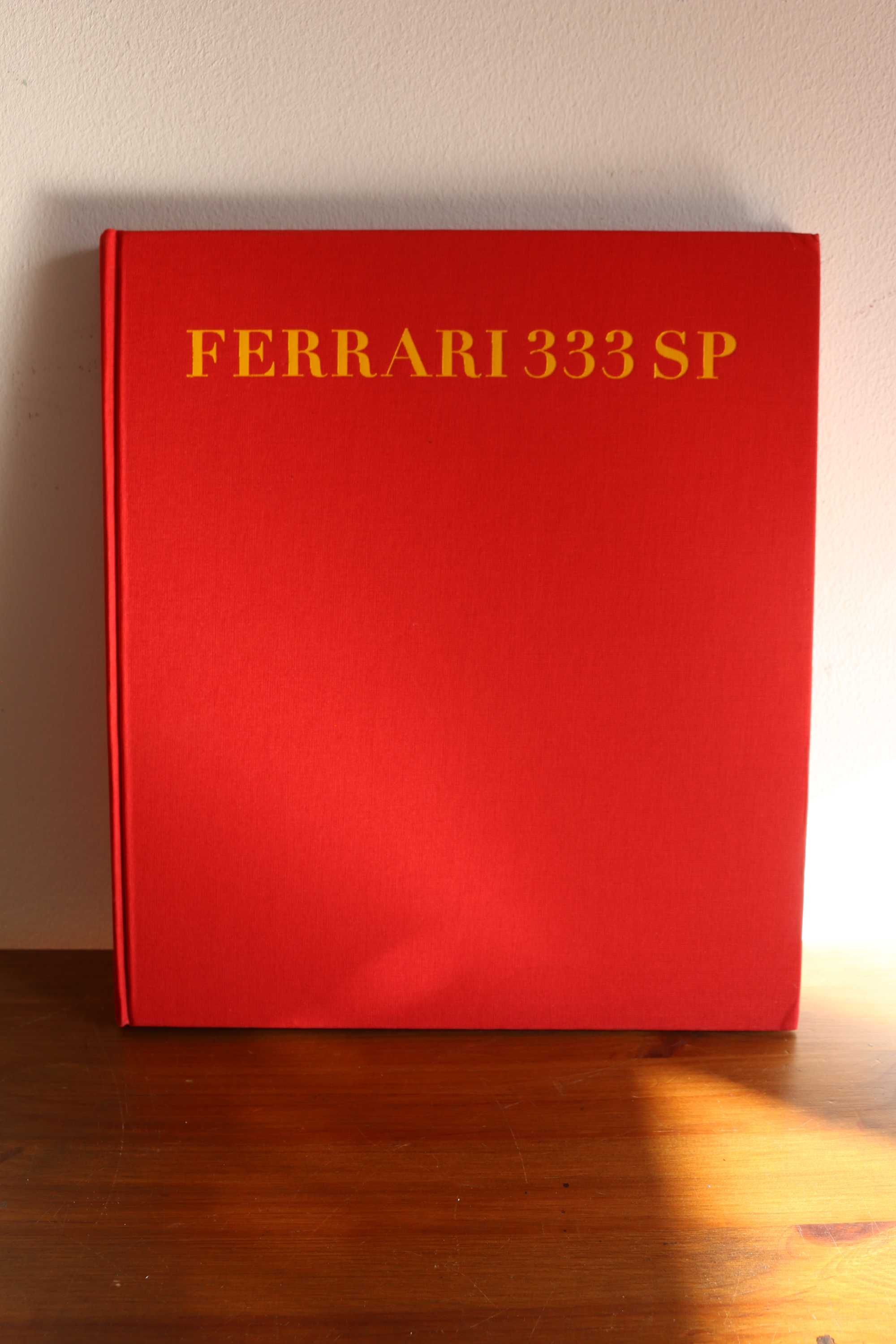 Livro Ferrari raro "Ferrari 333SP" Solaris