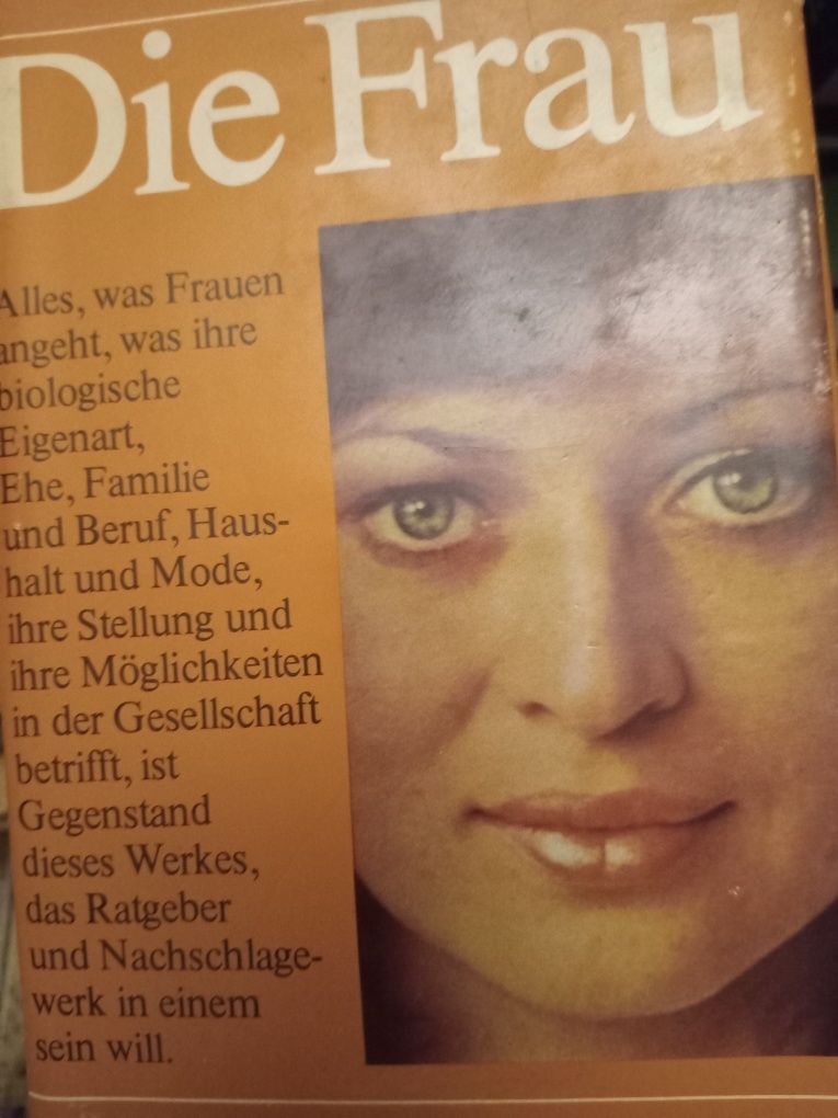 Die Frau. Дорогая фрау. 1983 год. Сборник советов для женщин на немецк