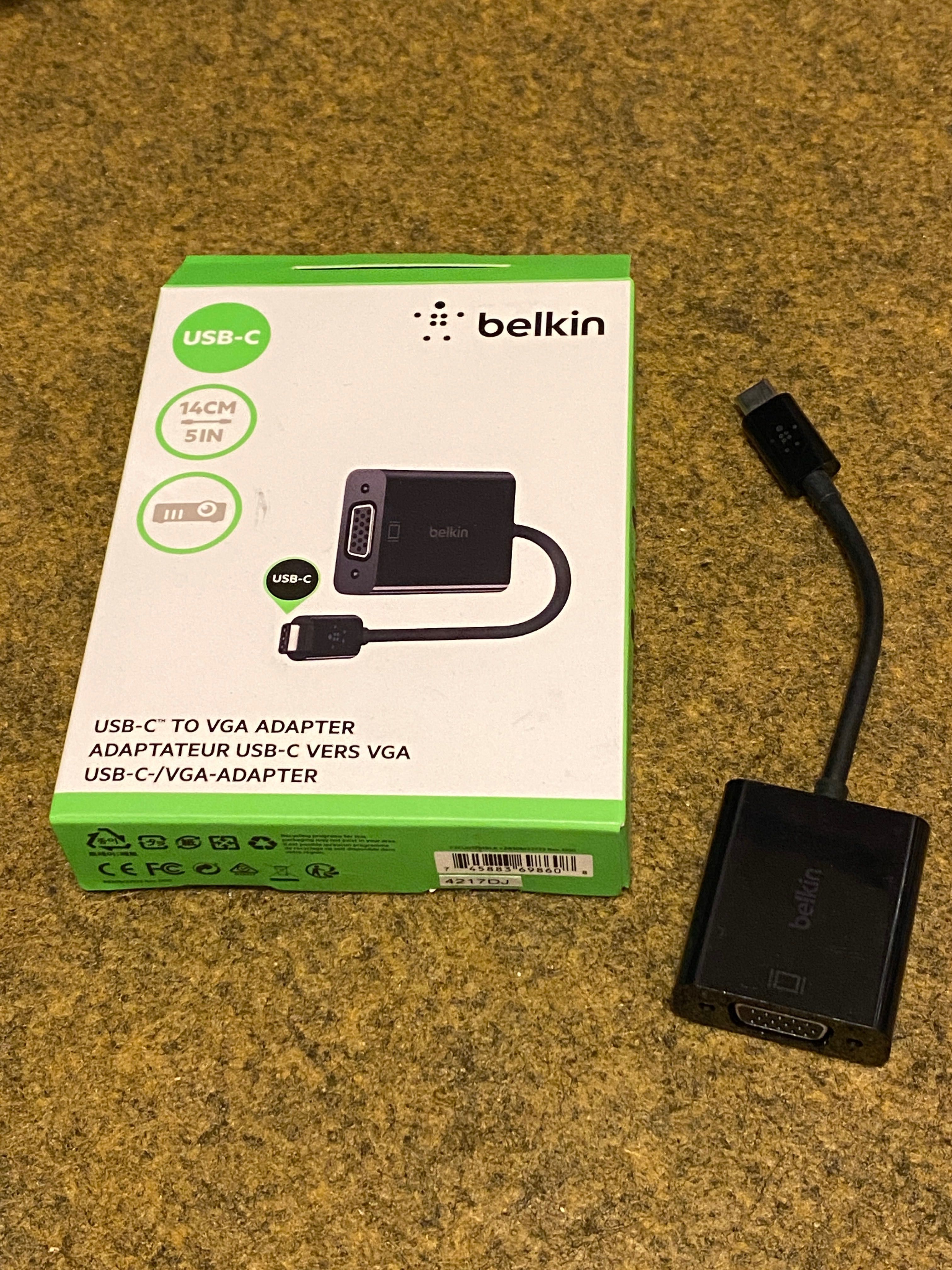 USB-C para VGA adaptador Belkin