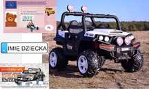Dwuosobowy Buggy na akumulator Dwuosobowy pojazd na akumulator UTV