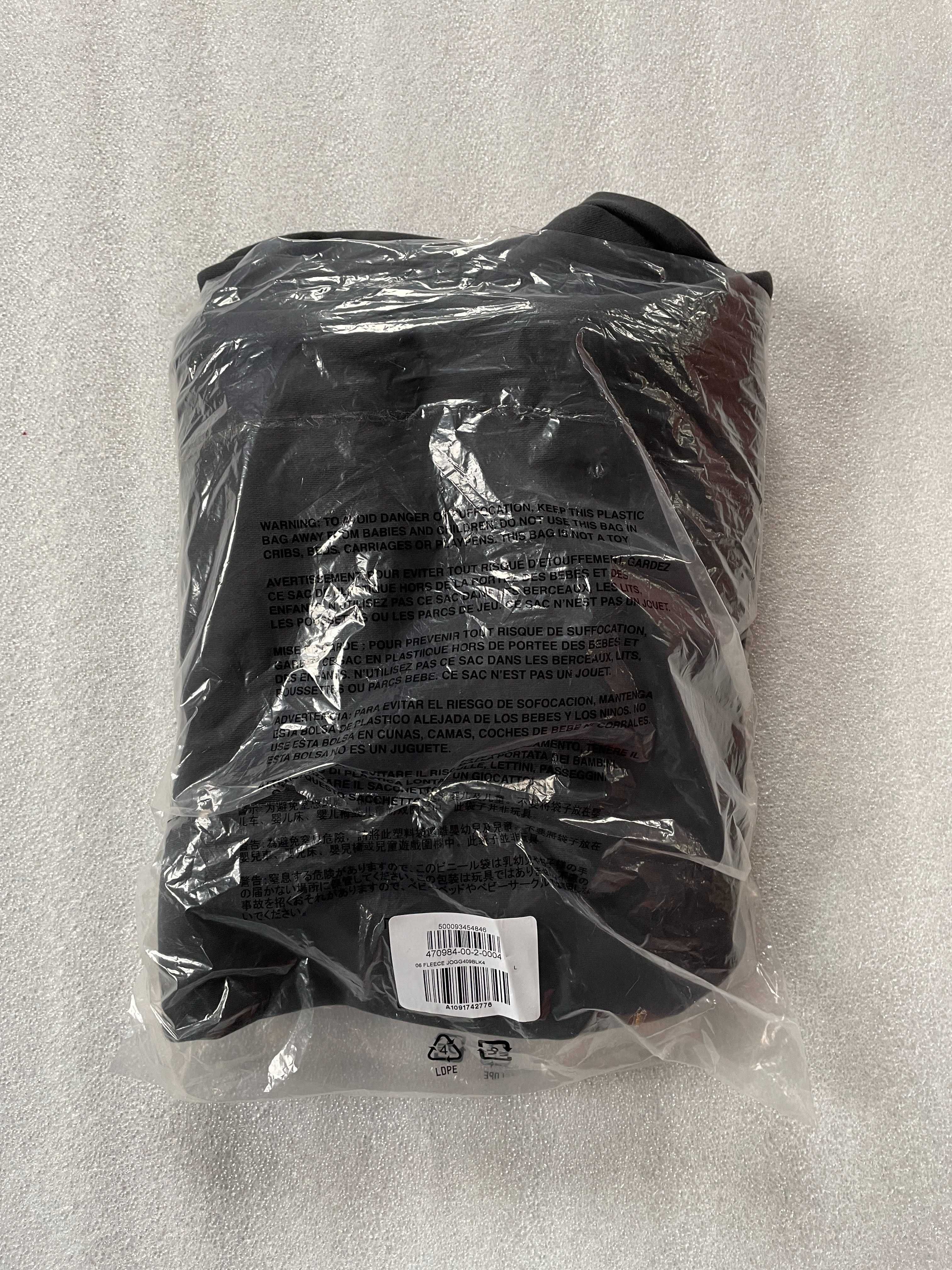 Новые штаны yzy x gap (yeezy fleece jogging pant blk) с америки L