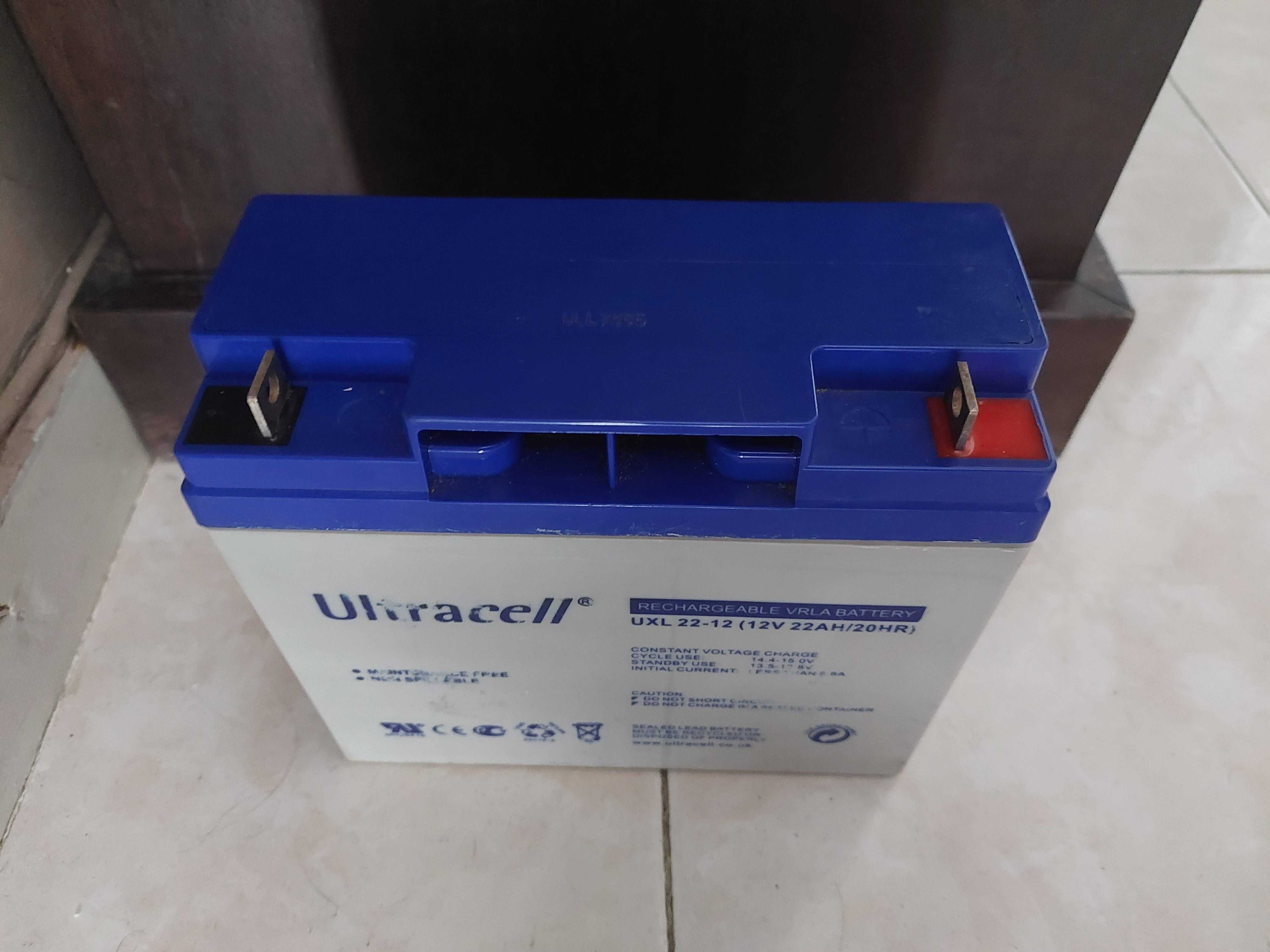 Baterias Ultracell 12v 22AH e 18AH