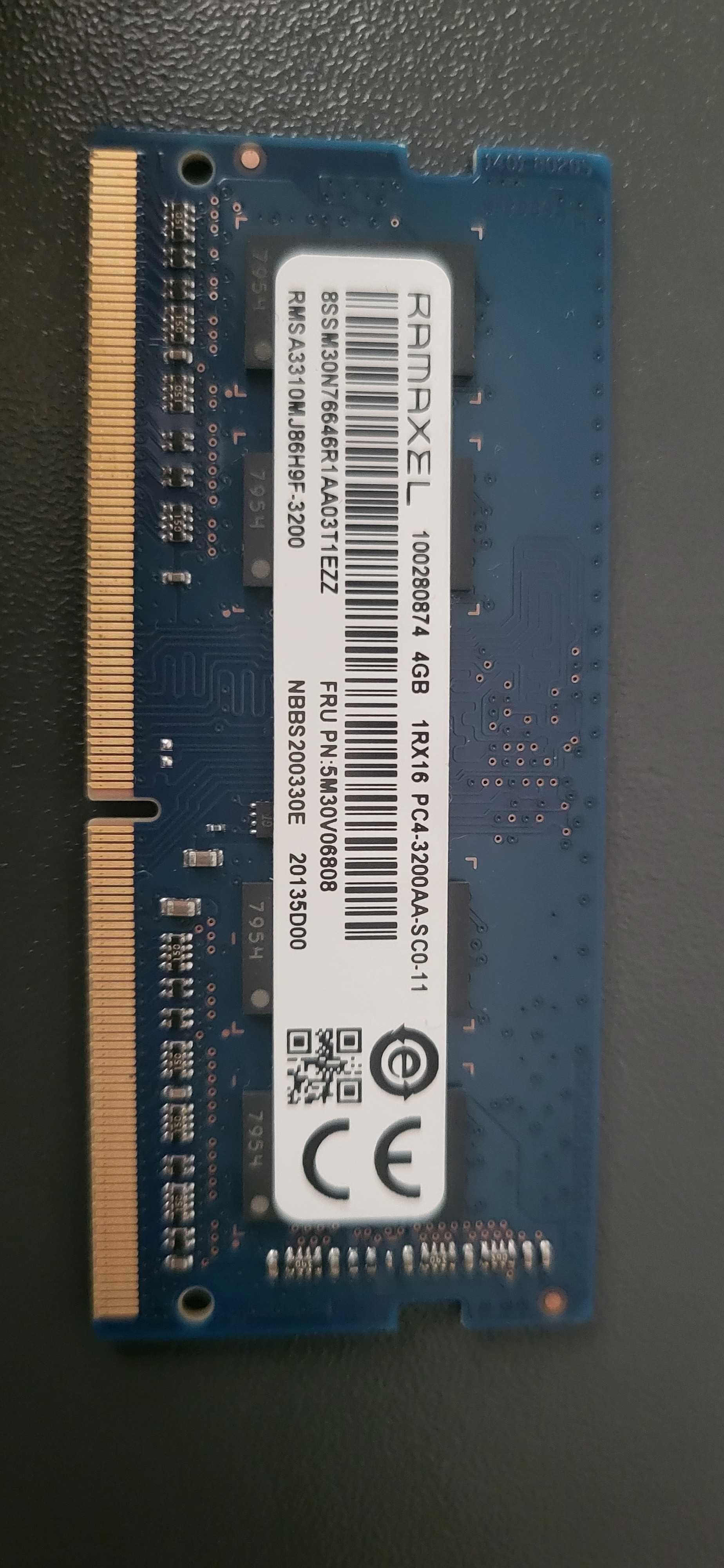 RAM do laptopa 2x4Gb DDR4 SODIMM