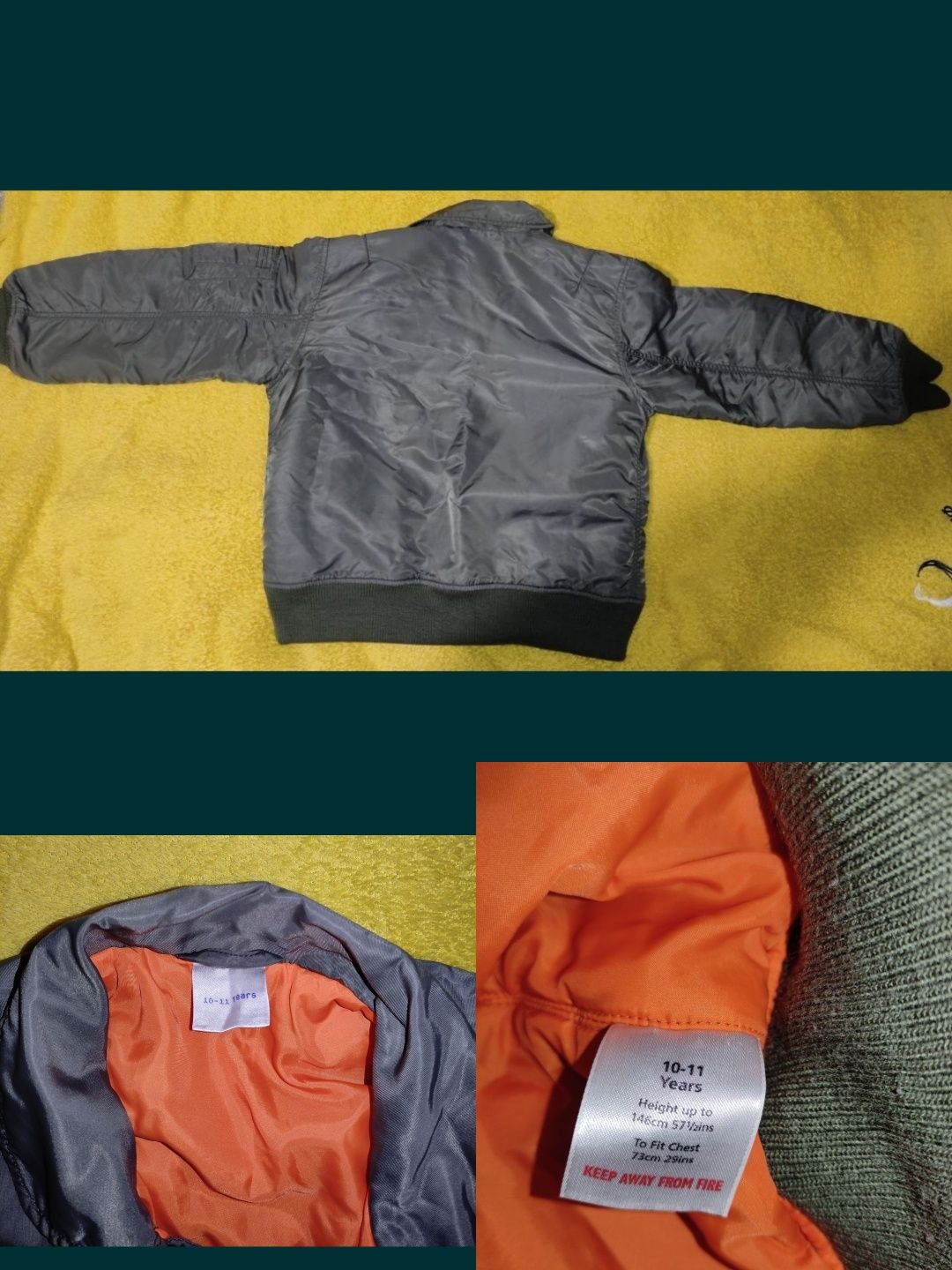 Бомбер Fred Perry Куртка-бомбер детская, куртка зимняя, спортивный ко
