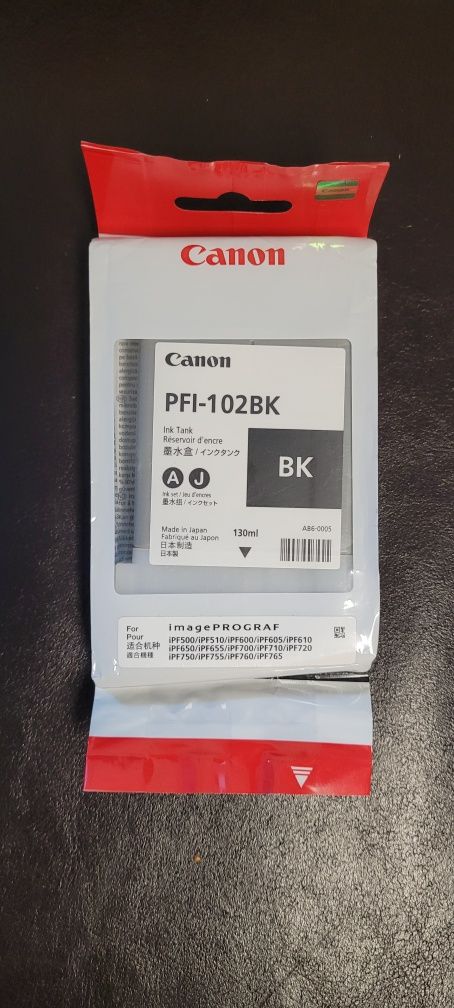 Tusz Canon PFI-102BK