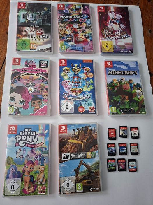 nintendo switch plus 18gier