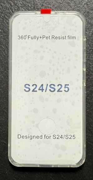 Etui do telefonu komórkowego Samsung Galaxy S25 przezroczysty