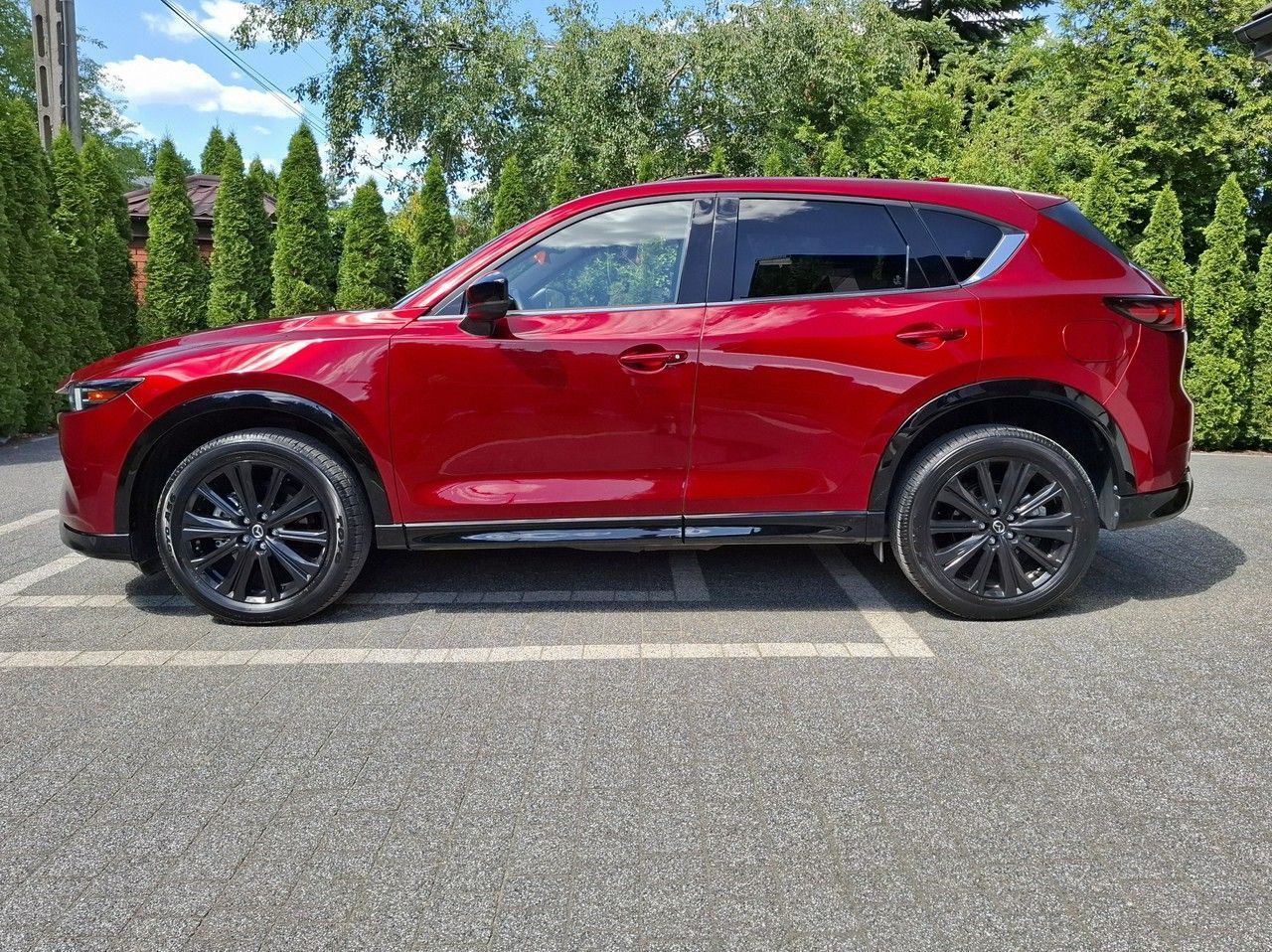 Mazda CX-5 2,5 T, 227 KM, Skóry, Pamięci, kamera, radar, wentyl. fotele, szyber