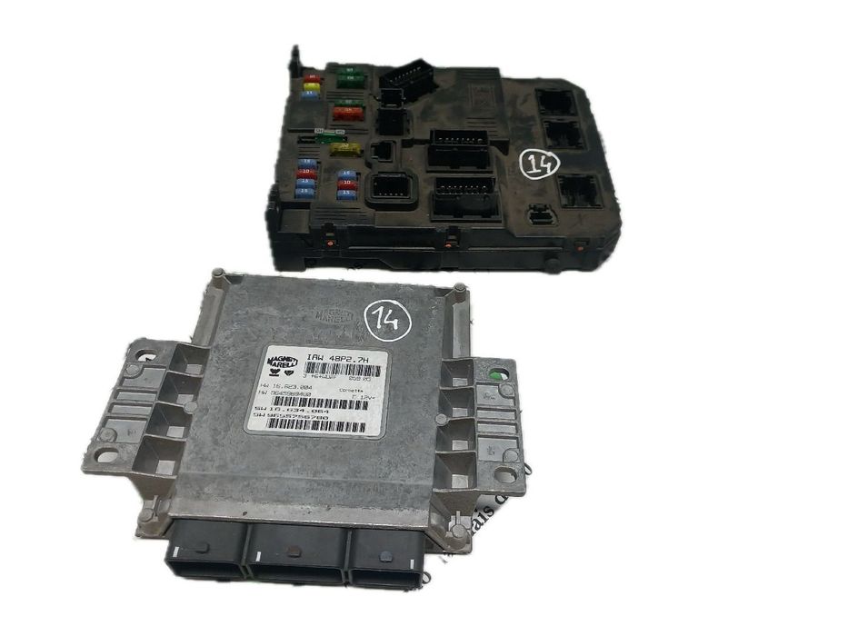 Conjunto Centralina De Ignição (Imobilizador) Citroën C2 (Jm_)