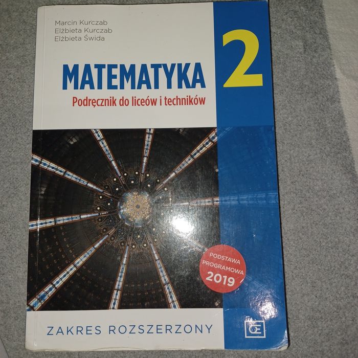 Matematyka 2.  Podręcznik do liceów i techników. Zakres rozszerzony
