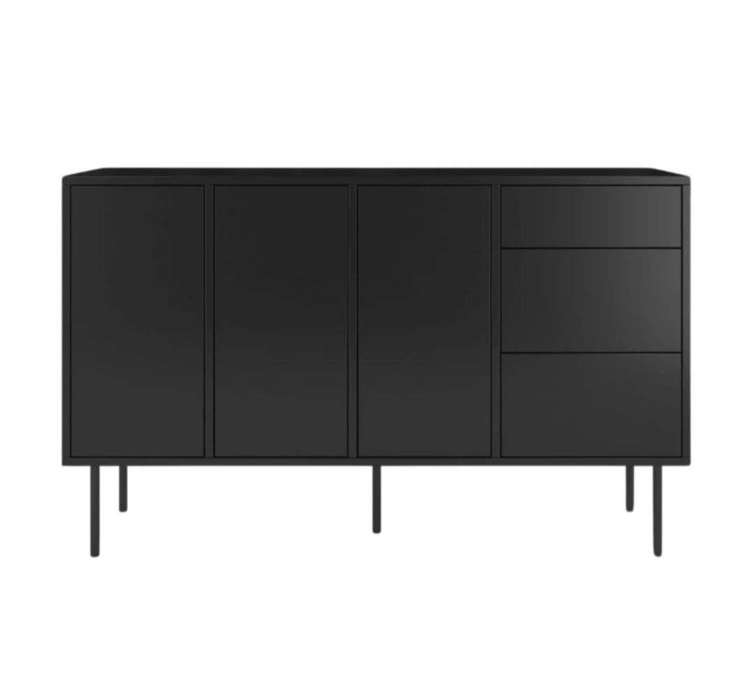 Czarna komoda Dancan  model Mirka