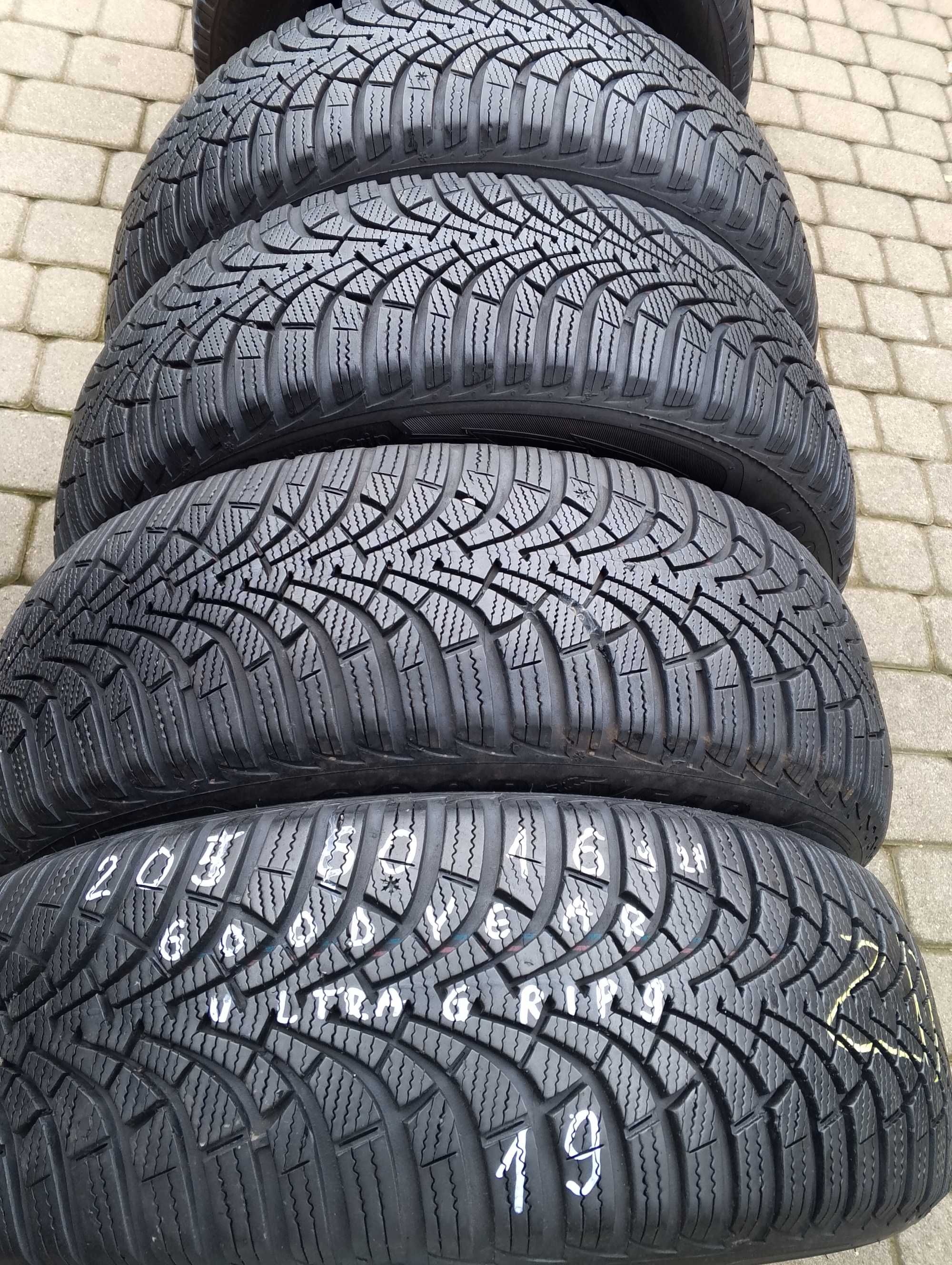 opony jak NOWE  4 szt. 205/60/16 Goodyear Ultra Grip 9