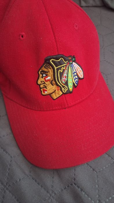 czapeczka z daszkiem Chicago Blackhawks NHL, Nike hat