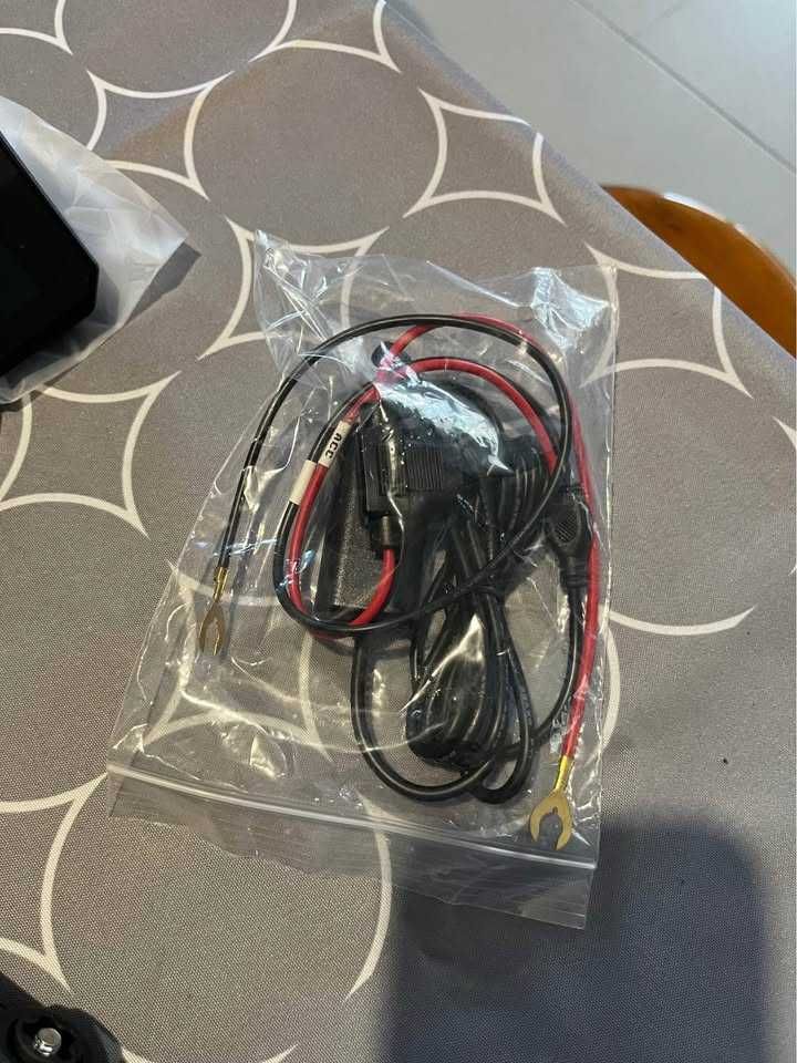 Ecrã touch e gps para mota