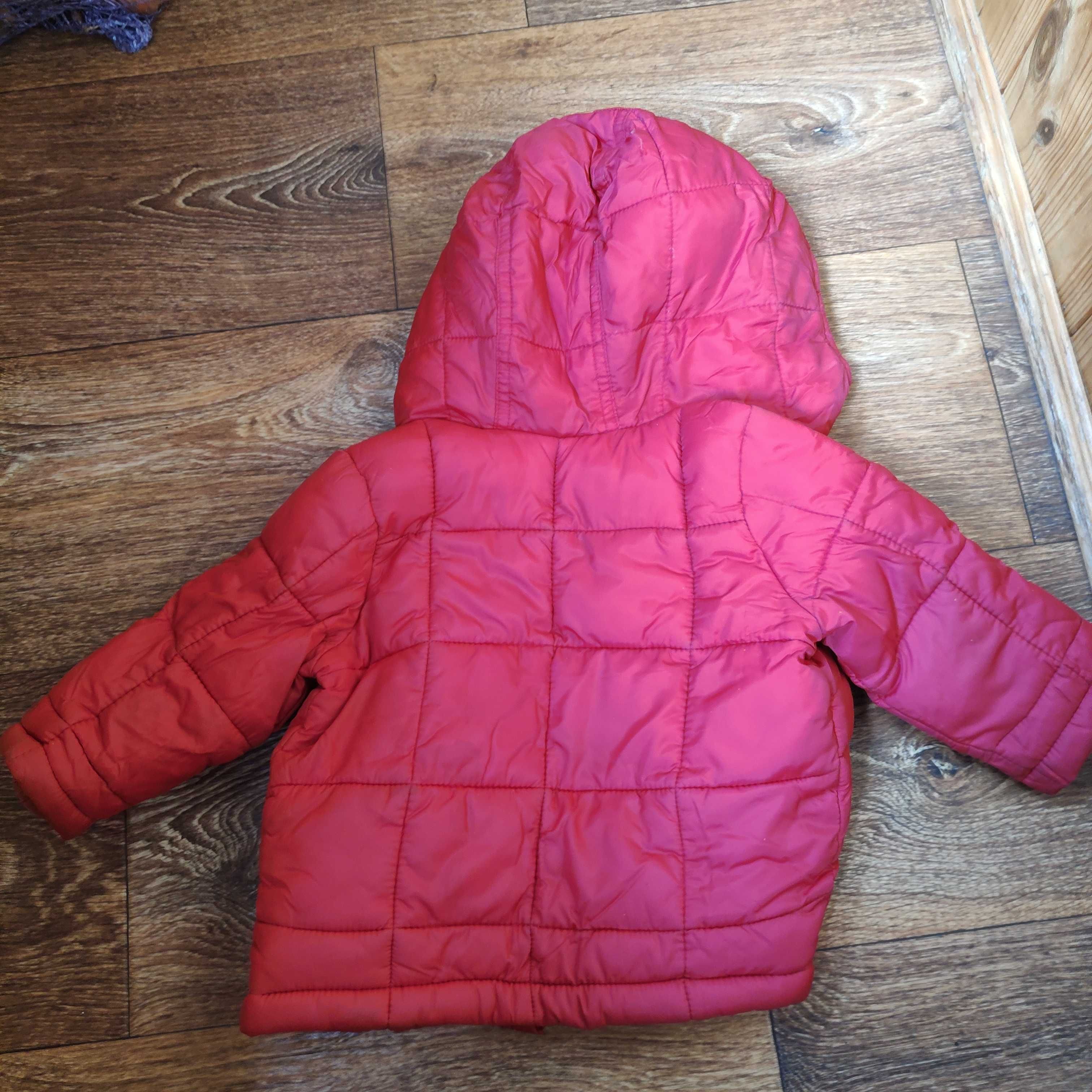Куртка червона демісезонна дитяча babyGap