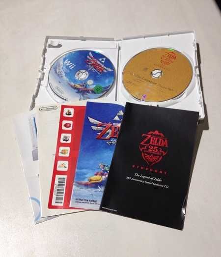 The Legend Of Zelda Skyward Sword Special Orchestra CD Limited Ed WII