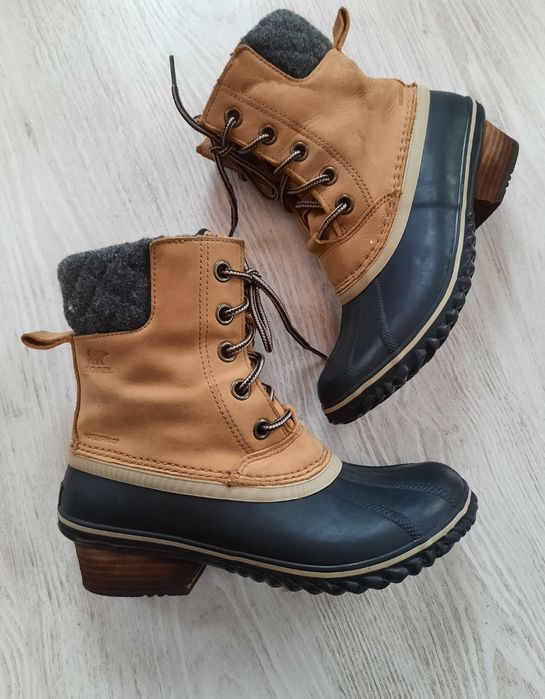 Зимние непромокаемые сапоги чоботи ботильоны ботинки SOREL Slimpack 40