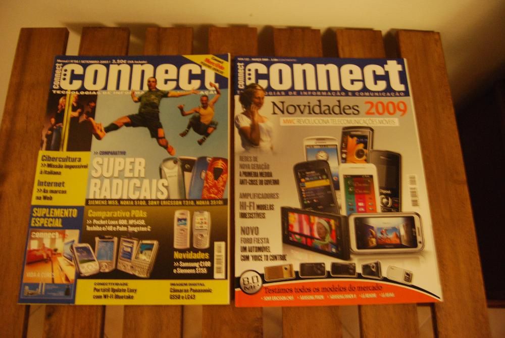 Revistas "Connect" - Vários números