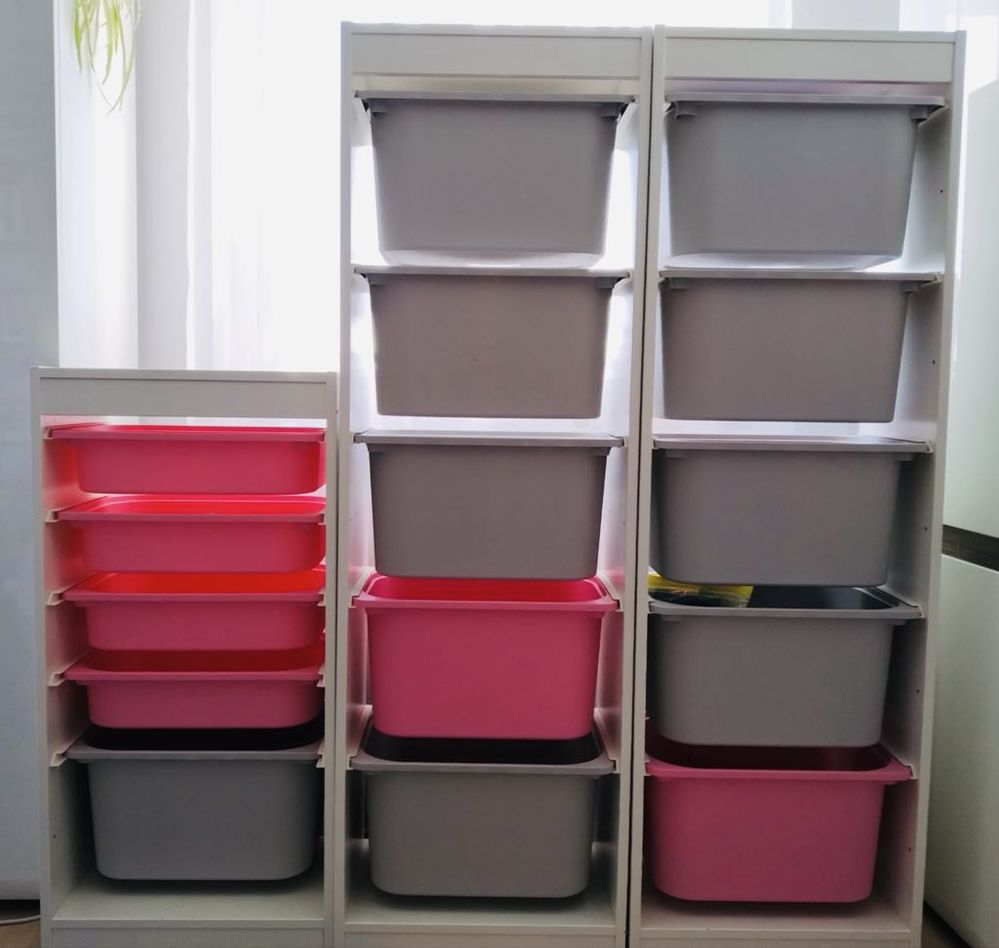 Regał z pojemnikami TROFAST IKEA