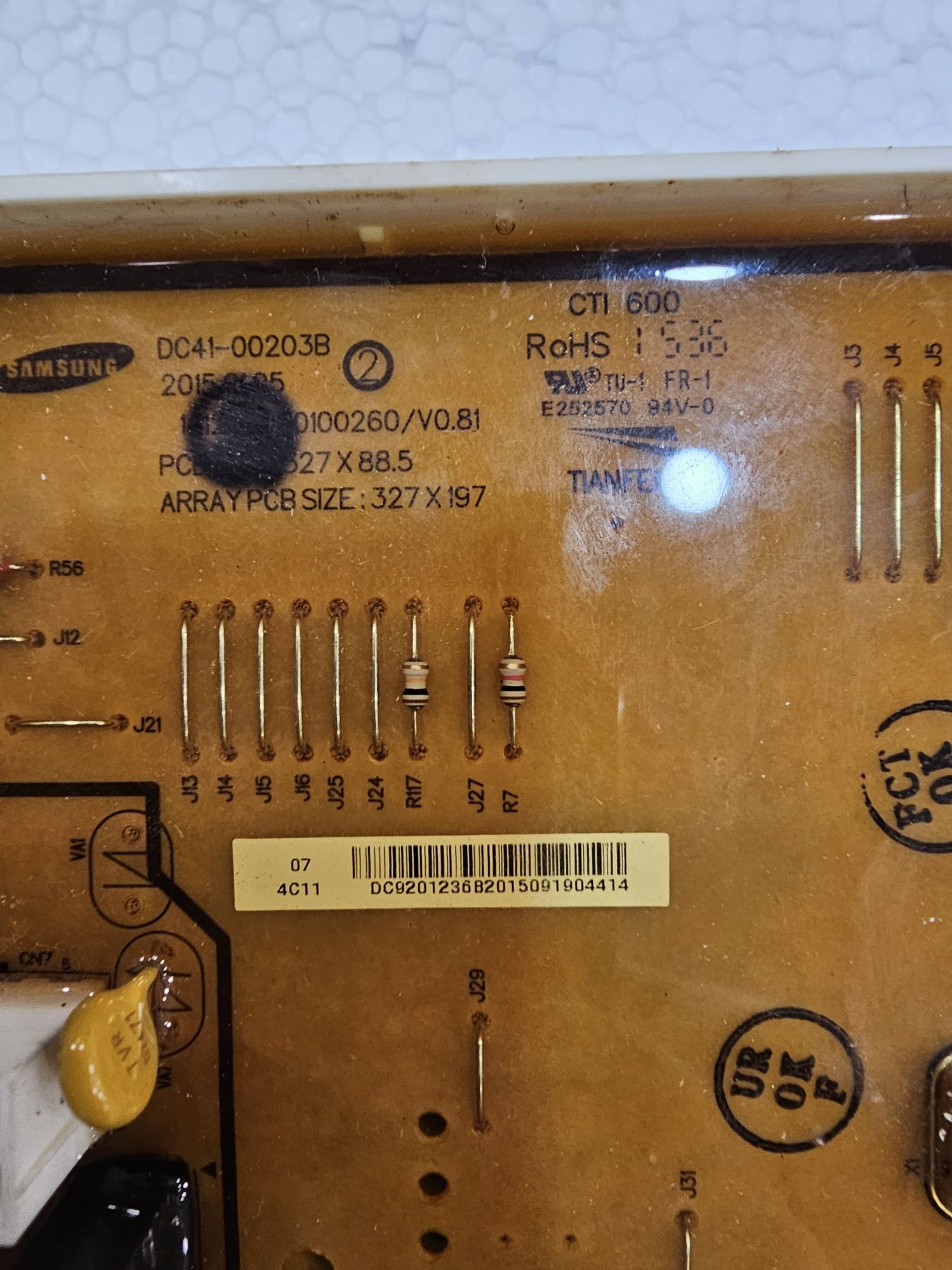 Programator pralki Samsung Ecco buble 7 kg.