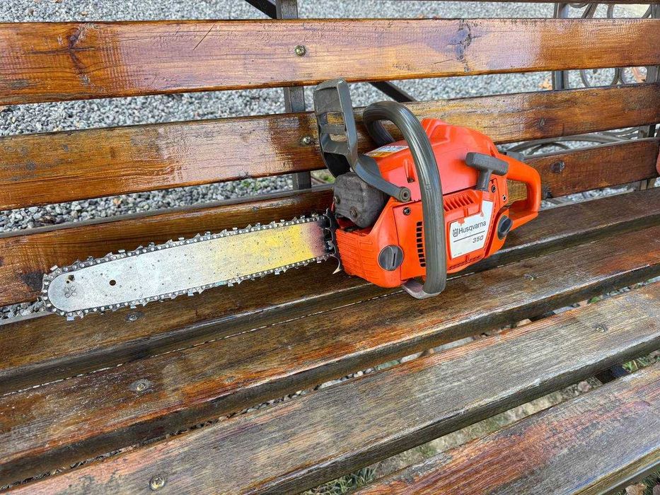 Бензопила Husqvarna 350, хускварна 350 made in Sweden
