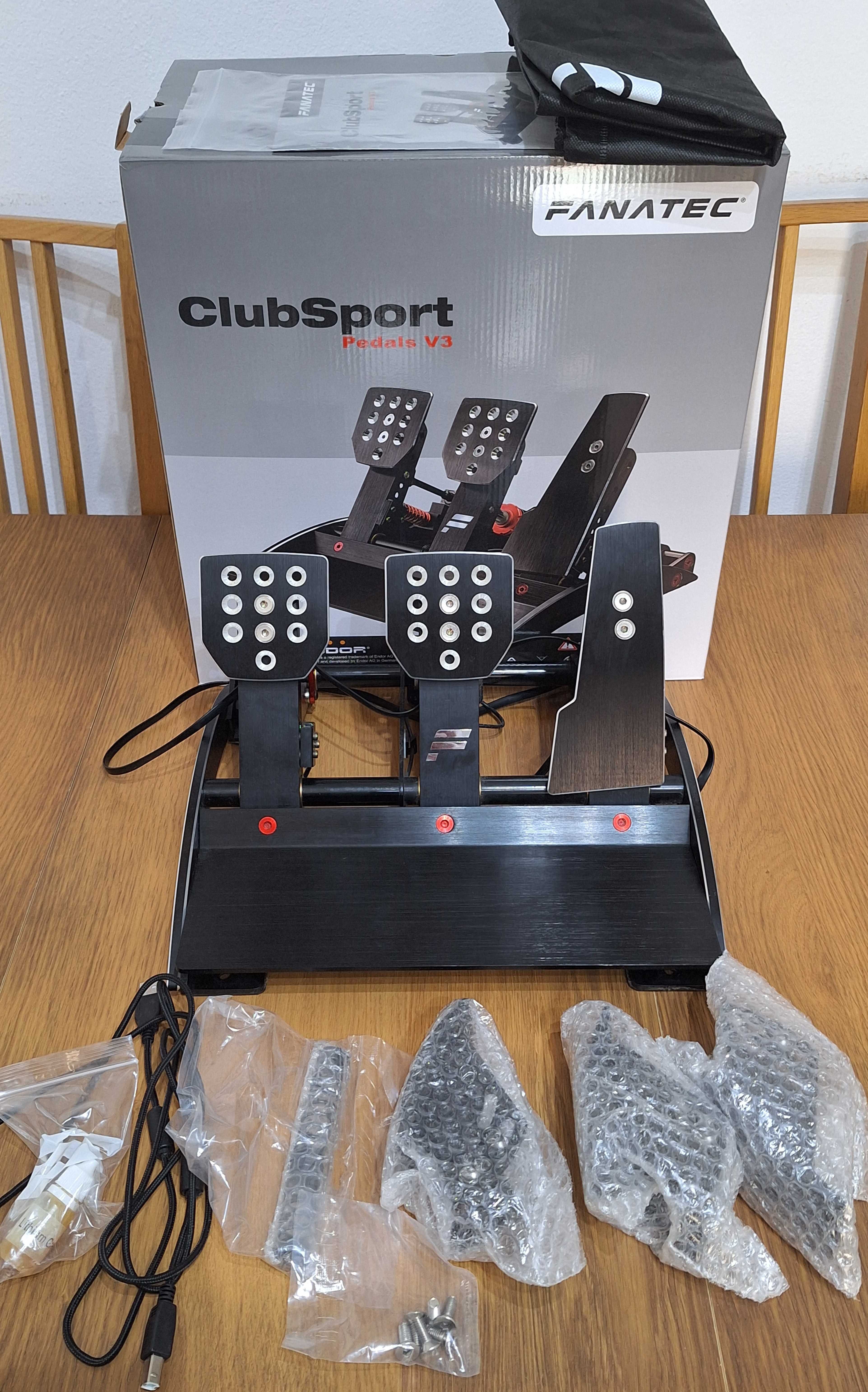 Fanatec CSL DD 8NM + CSL Elite St. Wheel WRC + ClubSport Pedals V3