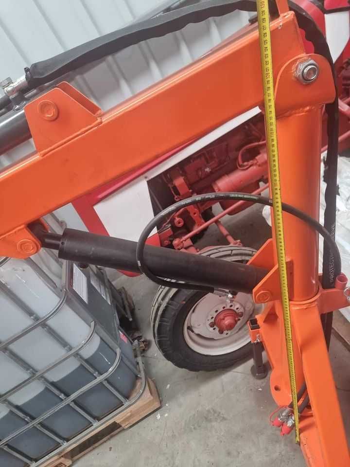 Grua guincho para trator agricola hidraulica rotativa NOVA