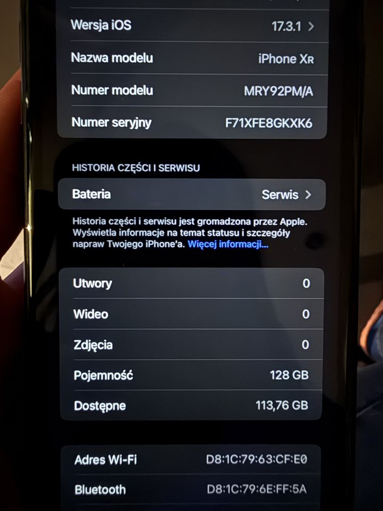 iPhone XR stan bardzo dobry