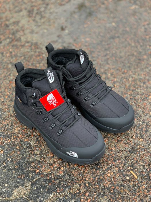 Черевики The North Face Glenclyffe Black (41-46) зимові хутро Кросівки