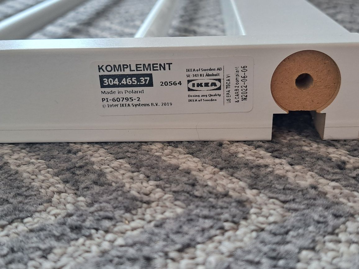 Wieszak na spodnie Komplement Ikea do szafy pax - raz użyty