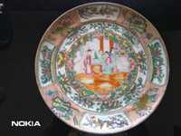 prato porcelana chinesa 25 cm, séc.xix