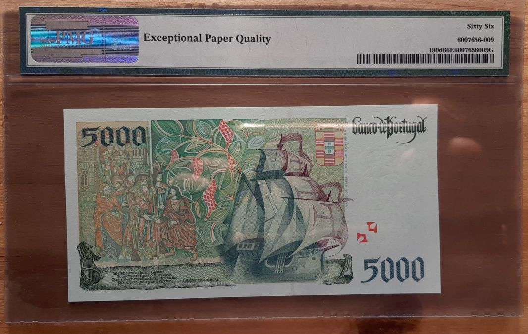 2 Notas 5000 PMG 1997 - 1 OU 2 NÚM QUASE SEGUIDOS