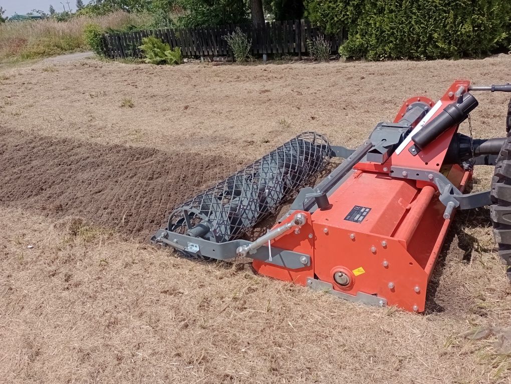 Glebogryzarka separacyjna wykaszanie traw koparko-ładowarka