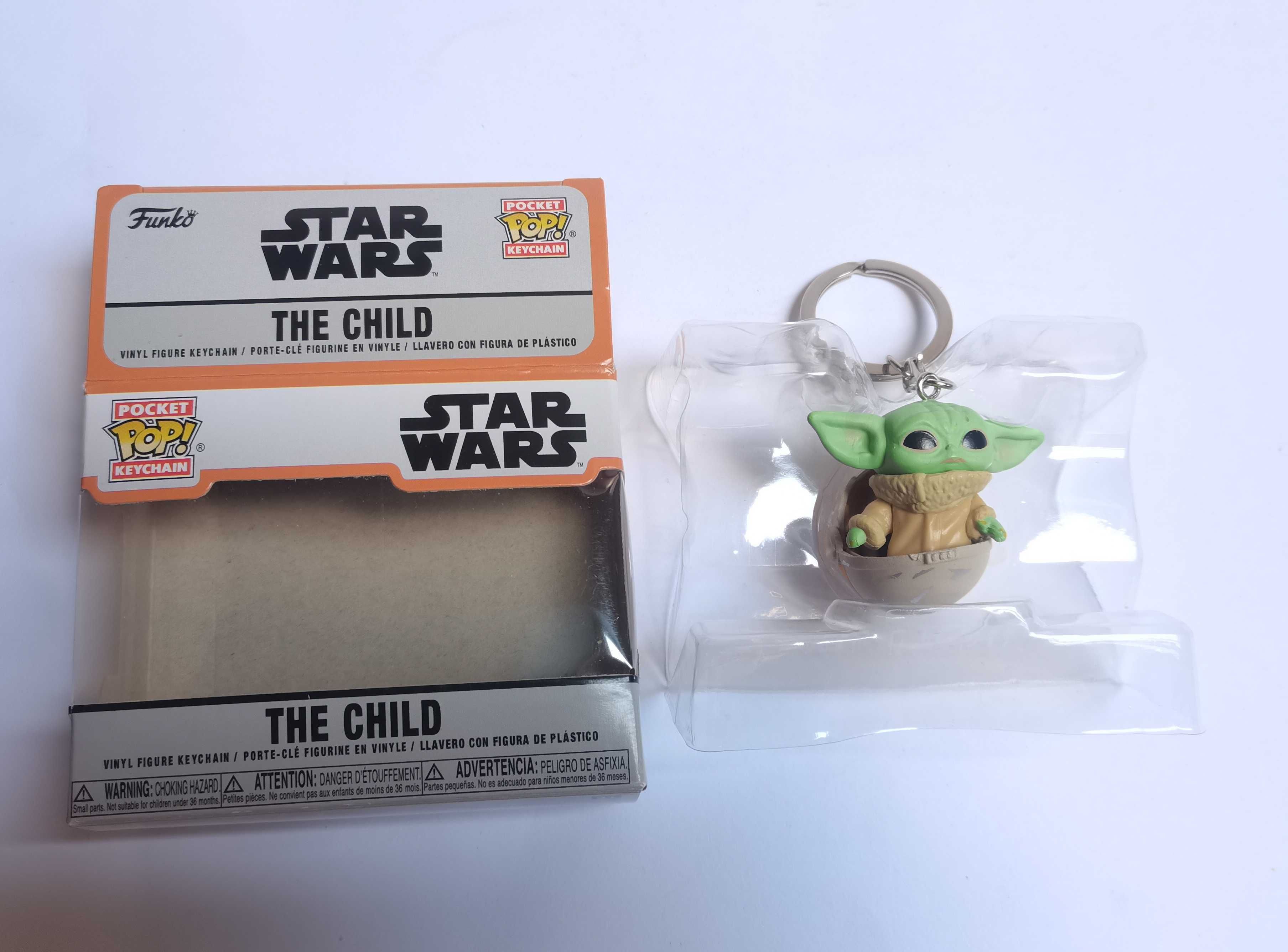 Baby Yoda / Grogu (Mandalorian) - breloczek, brelok Funko Pop! Pocket