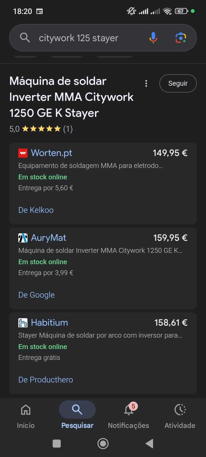 Máquina de soldar