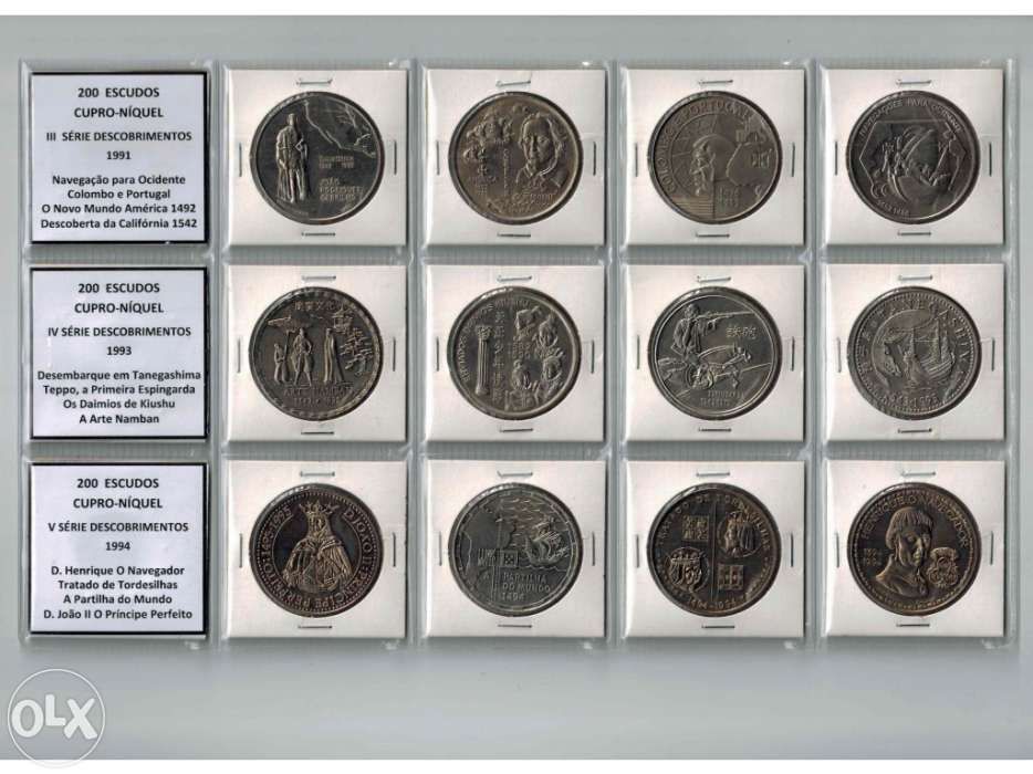 Colecção 200 Escudos - As 11 Séries Descobrimentos