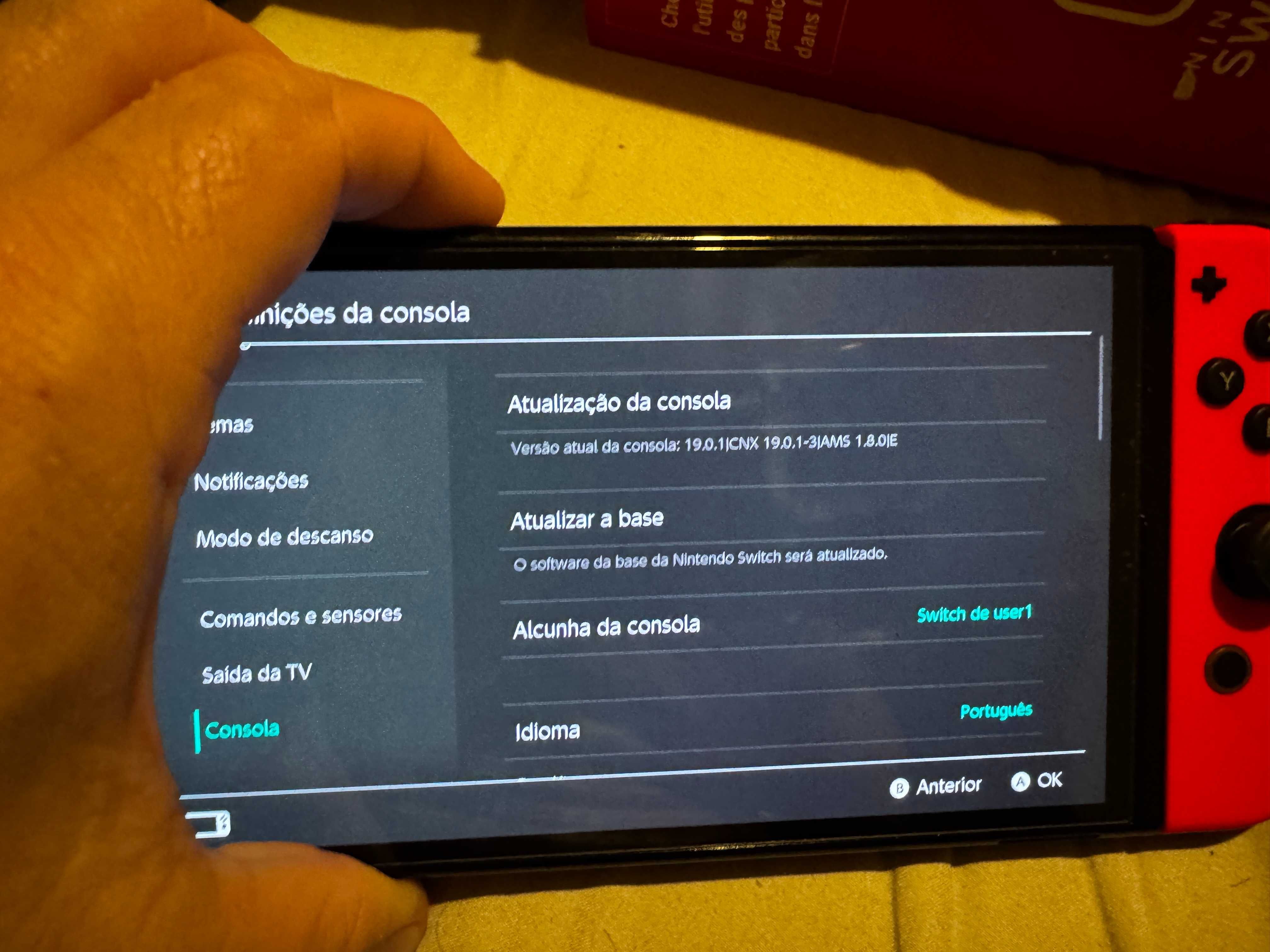 Nintendo Switch OLED Desbloqueada 256Gb + Nexigo