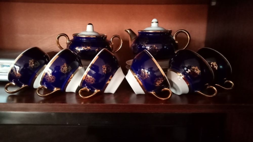 Сервіз  кобольт.